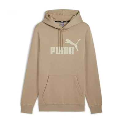 Afbeelding van PUMA ESS Big Logo Hoodie FL (s) Heren Trui Galactic Gray Maat L