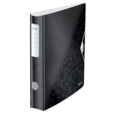 Afbeelding van Leitz WOW ordner Active rug van 6,5 cm, zwart