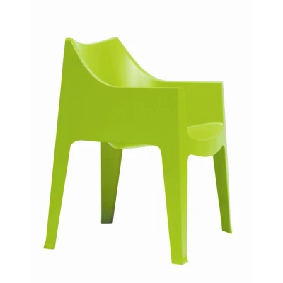 Afbeelding van Kantinestoel of tuinstoel recyclebaar Pistache