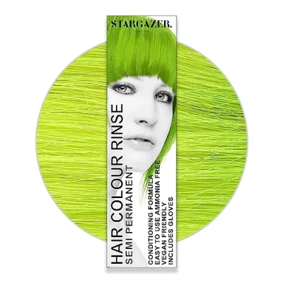 Afbeelding van Veganistische haarverf, semi permanent, Stargazer, limoengroen