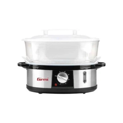 Image de Girmi VP26 Cuiseur vapeur 12 litres 750 Watt inox/noir