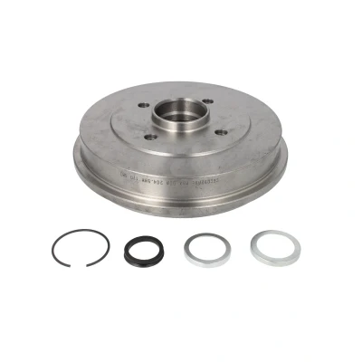 Afbeelding van ABE C6C012ABE Remtrommel Zonder wiellager, ABS sensorring 247 Achteras PEUGEOT: 306 Hatchback