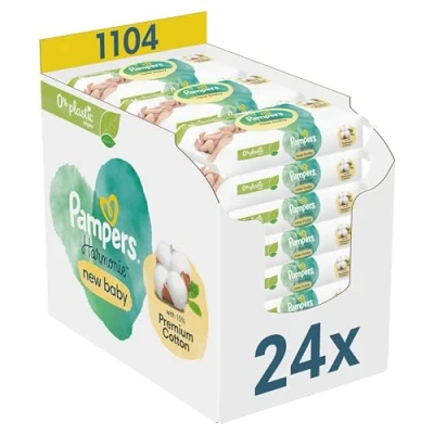 Afbeelding van Pampers Billendoekjes Harmonie 24x46 = 1104 doekjes