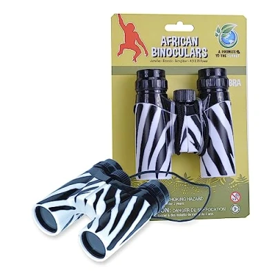 Afbeelding van Wild Republic Verrekijker Zebra Junior 12 Cm Wit/zwart