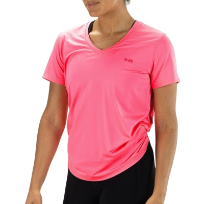 Afbeelding van SJENG SPORTS ines tee Tennis t shirt korte mouw dames Roze