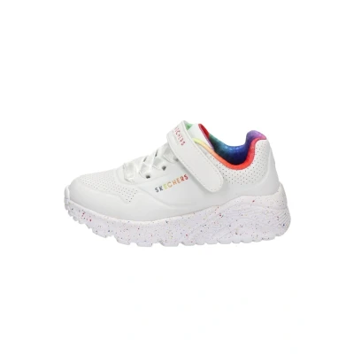 Afbeelding van Skechers Sneakers laag voor kinderen, Maat: 29, White Hoogwaardig imitatieleer