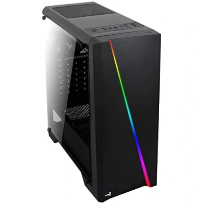 Afbeelding van ATX Semi tower Box Aerocool ACCM PV10012.11 RGB USB3.0 LED Black