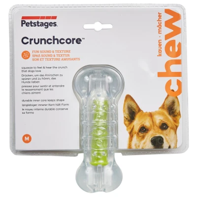 Afbeelding van Petstages Speeltje Crunchcore Groen Hondenspeelgoed Medium