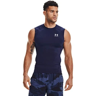 Afbeelding van Under Armour Ua Hg Comp Sl ademende heren tanktop