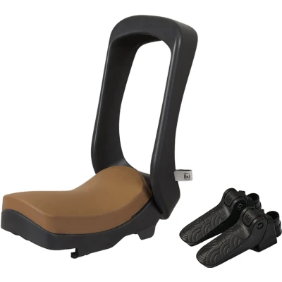 Afbeelding van Urban Iki Junior fietszitje zonder montagekader Bincho Black/ Kurumi Brown