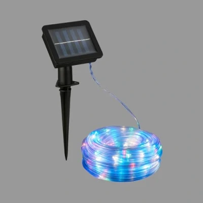 Afbeelding van BRILONER SLANG Veelkleurig Solar LED lint, 100x RGB LED, IP44, buiten, 10m