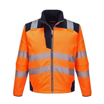 Afbeelding van PW3 Hi Vis Softshell Jack maat 4XL, OrNa