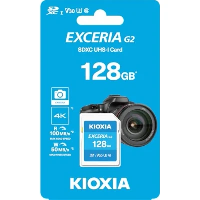 Afbeelding van Toshiba Kioxia Exceria 128GB SDXC Card Geheugenkaart