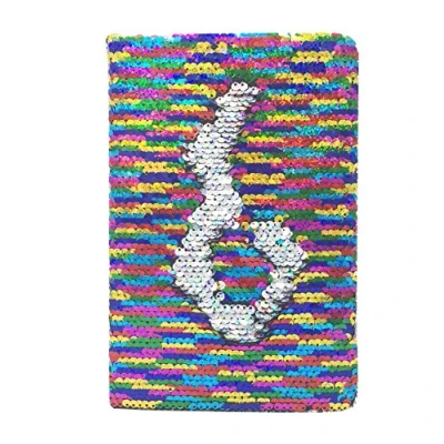 Afbeelding van Exerz A5 Mermaid Diary/Magic Notepad glitter notitieboek voor kantoor school cadeau mode handig om mee te nemen en gebruiken (regenboog)