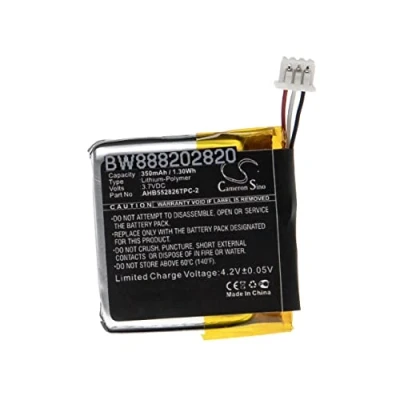 Afbeelding van vhbw Accu compatibel met Sennheiser GSP 350, 500, 670 audio hoofdtelefoon, draadloze hoofdtelefoon (350 mAh, 3,7 V, Li Polymer)