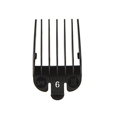 Afbeelding van Wahl Opzetkam Type 1 Plastic Zwart Nr. 6 19 mm