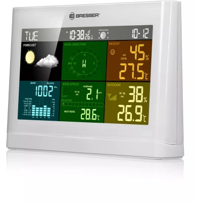 Afbeelding van Bresser Weerstation Basisscherm voor 7002550 Excl. Sensor Wit