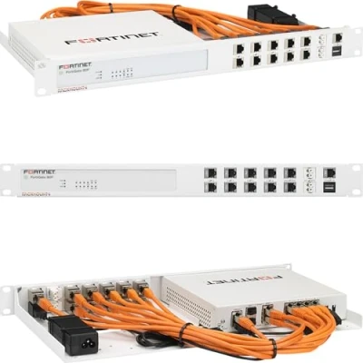 Afbeelding van Rackmount.IT RM Kit FortiGate 80F/81F afgeschermd/geïndustrialiseerd, Accessoires voor serverkasten, Wit
