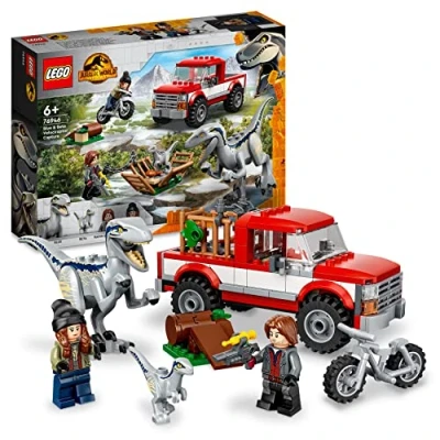 Image de LEGO® Jurassic World™ 76946 La capture des Vélociraptors Beta et Blue