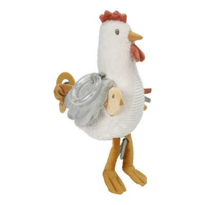 Afbeelding van Little Dutch Farm Activiteitenknuffel Kip