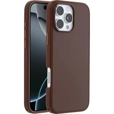 Afbeelding van Otterbox Symmetry Mag iPhone 16 Pro Max Hoesje union station brown