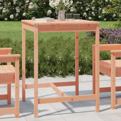 Afbeelding van Tuintafel 82,5x82,5x110 cm massief douglashout