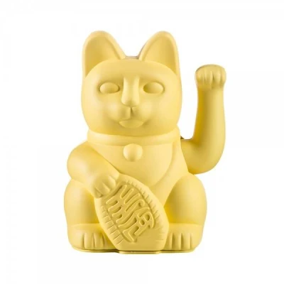 Afbeelding van Lucky Cat Geel voor rijkdom en welvaart