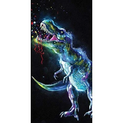 Afbeelding van Strandlaken dino Dinosaurus 70 x 140 cm