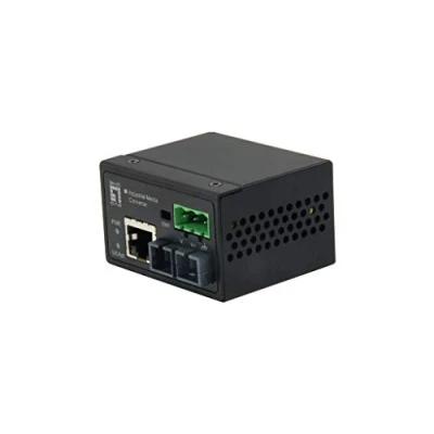 Afbeelding van LevelOne IEC 4001 netwerk media converter 100 Mbit/s Multimode Zwart