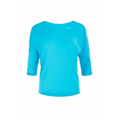 Afbeelding van Winshape Ultra Leichtes 3/4ARM Longsleeve, Dames, Maat: XS, Sky blue