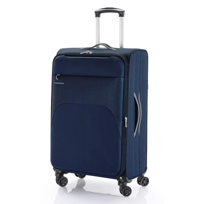 Afbeelding van Gabol Zambia Trolley Medium 69 blue Zachte koffer
