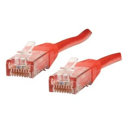 Image de Cordon Patch RJ45 UTP CAT6 Rouge 0,50 M