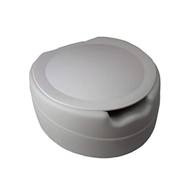 Afbeelding van Toilet Verhoger Met deksel Hoogte 11 cm Past op ovale toiletten WC Max. 185 kg