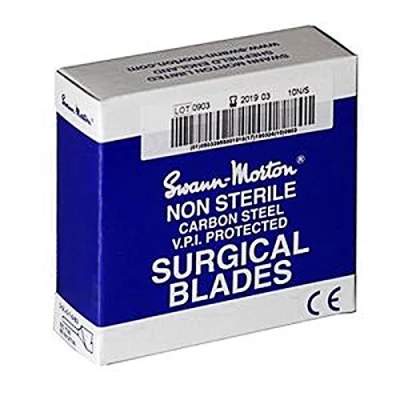 Afbeelding van 426 SM Meslemmet 55 mm Carbon 100 stuk(s)