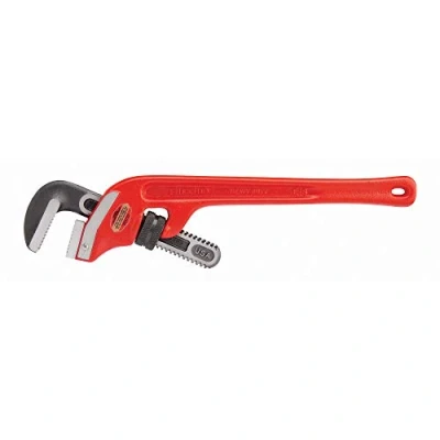 Afbeelding van RIDGID 31075 heavy duty gebogen pijptang E 18, buiscapaciteit 65 mm 2 1/2&quot;
