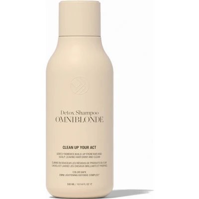 Afbeelding van Omniblonde Clean Up Your Act Detox Shampoo 300ml Haibu by Kapperskorting.com