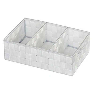Afbeelding van WENKO Adria badkamerorganizer met handvat, 32 x 10 21 cm, wit