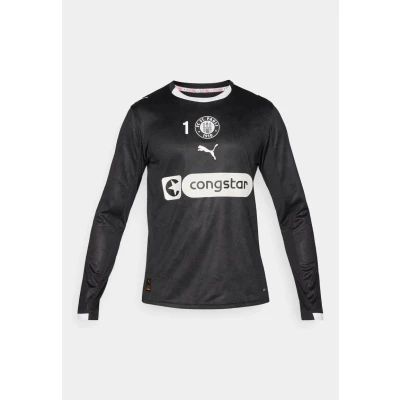 Afbeelding van PUMA FC St. Pauli 25/26 derde shirt met lange mouwen voor Heren, Zwart/Wit, Maat S