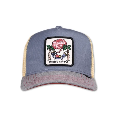 Afbeelding van Djinns DNC New 1.4 Mesh Trucker Cap, Leisteen Grijs Heather