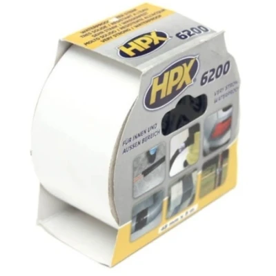 Afbeelding van Duct tape pantsertape wit 5 meter
