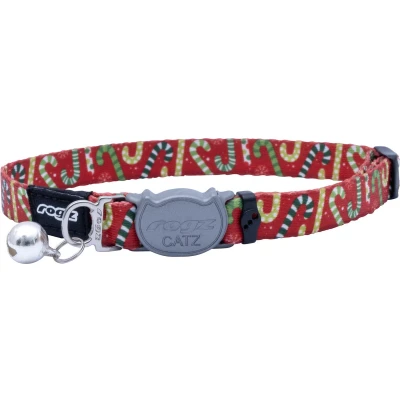 Afbeelding van Rogz Fusioncat Halsband Kattenhalsband Rood S
