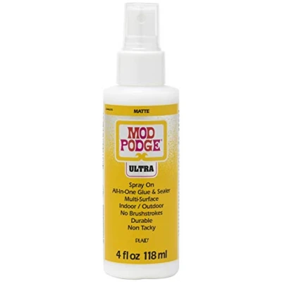 Afbeelding van Mod Podge Spray Ultra Mat Lijm vernis en sealer in één 118 ml