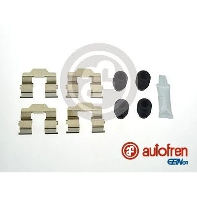Afbeelding van AUTOFREN SEINSA D42827A Accessoireset, schijfremblok Vooras