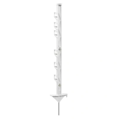 Afbeelding van Gallagher schapenpaal 75 cm wit, p/10, Geschikt voor Veehouderij