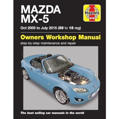 Afbeelding van Mazda MX 5 (Oct 05 July 15) 55 to 15 Haynes Repair Manual