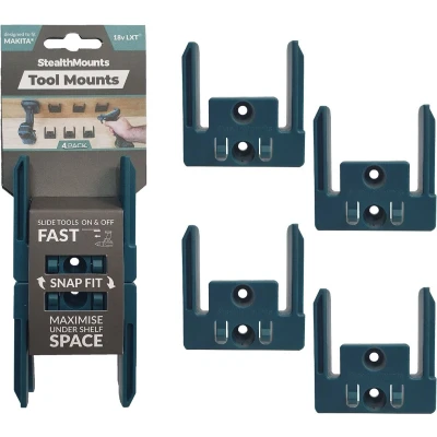 Afbeelding van StealthMounts TM MK18 BLU 4 Machinehouder voor Makita LXT Blauw pack