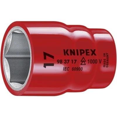 Afbeelding van Knipex Dop voor ratel (dubbele zeskant) met binnenvierkant 1/2&quot; 98471