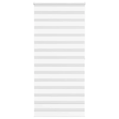 Afbeelding van vidaXL Zebra rolgordijn 115x200 cm stofbreedte 110,9cm polyester wit