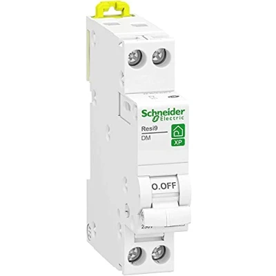 Afbeelding van Schneider Electric R9PFC610 stroomonderbreker, wit