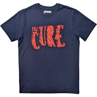 Afbeelding van The Cure Logo Heren T shirt L Blauw